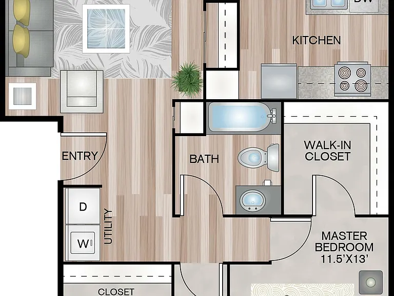 958 square feet 958 square feet