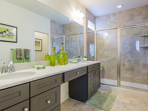 Owner s bath with large shower