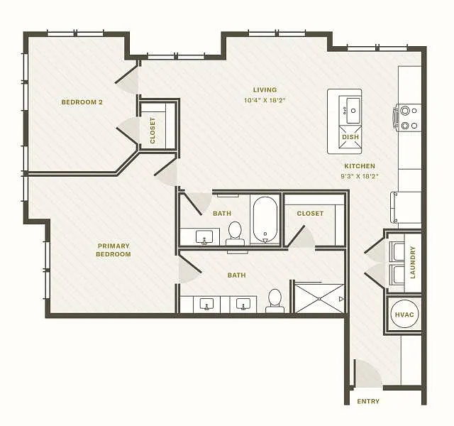 Floor plan The Cobblestone