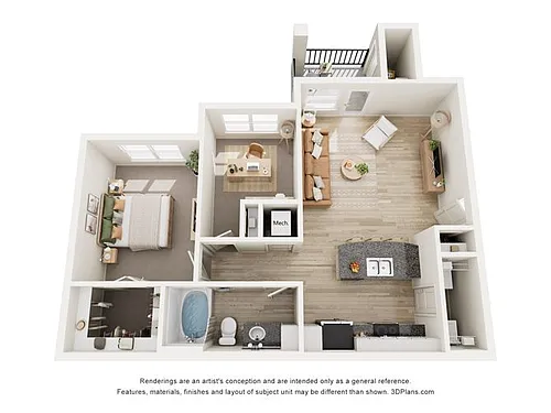 Floor plan A2A