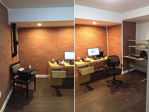 Basement office
