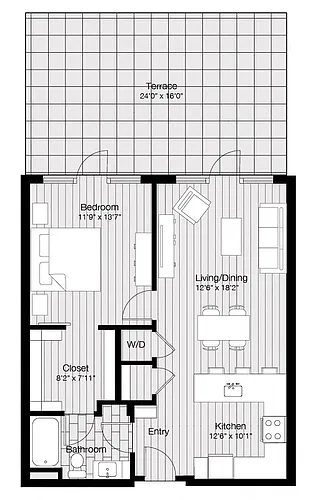 Floor plan A1T