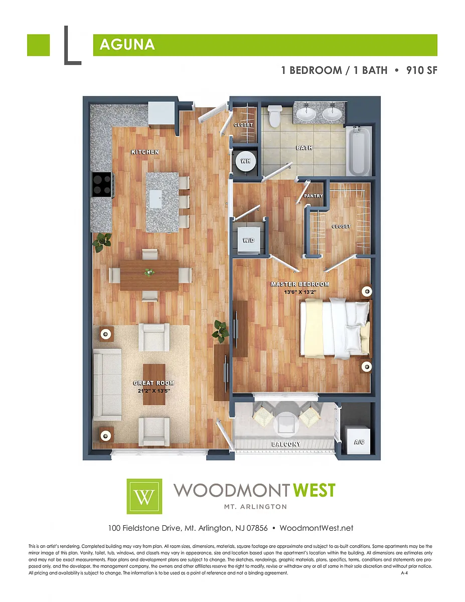Floor plan Laguna