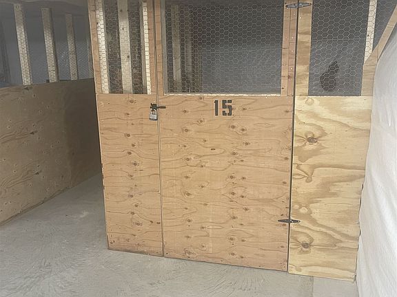 Storage Unit in Basement