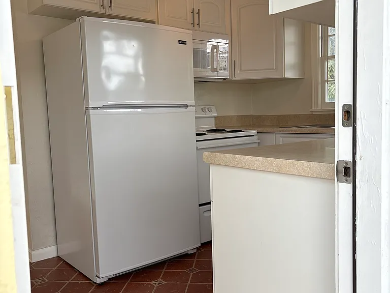 Kitchen from back door