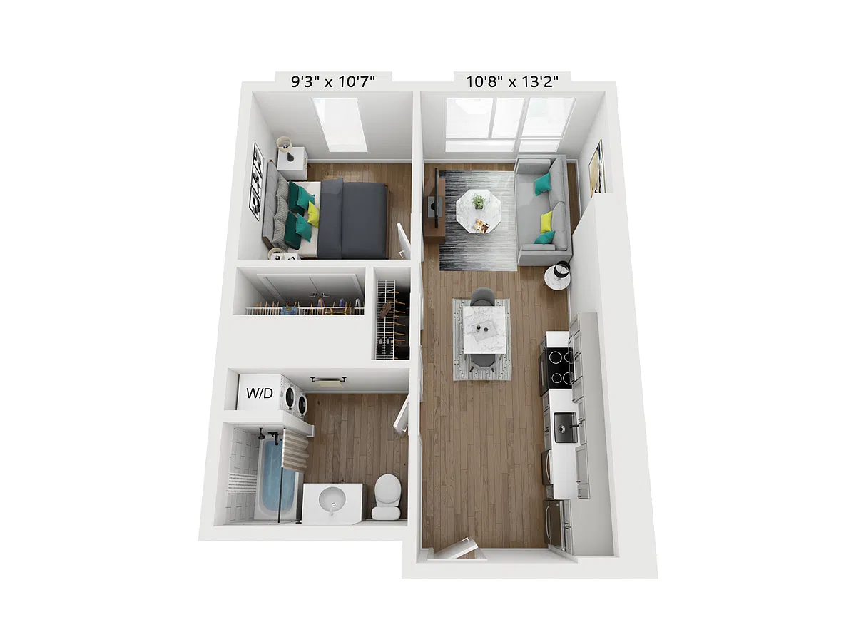 Floor plan S1B-1B