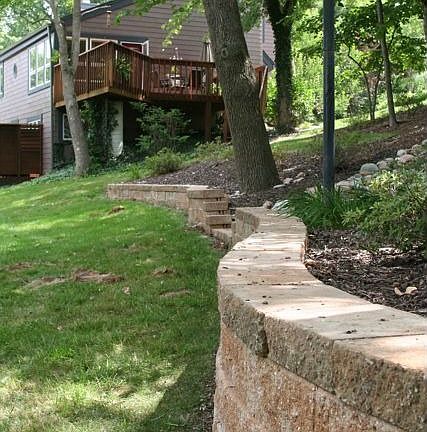 Yard / Retaining Wall #1
