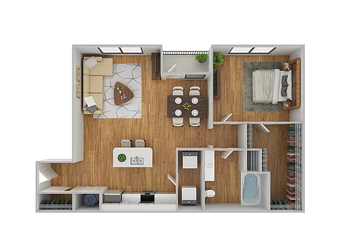 Floor plan A3 | Renovated