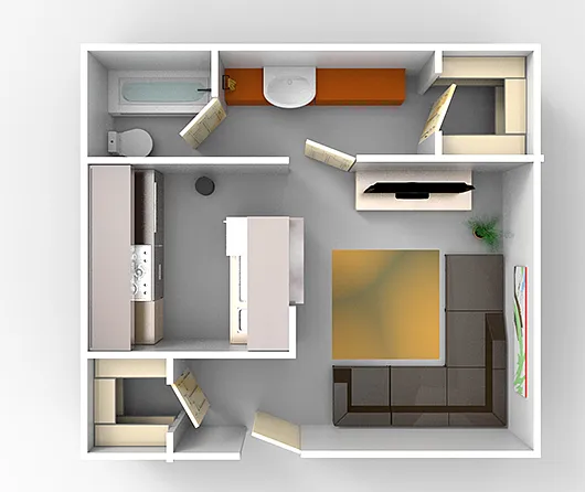 Floor plan PLAN A-EFF