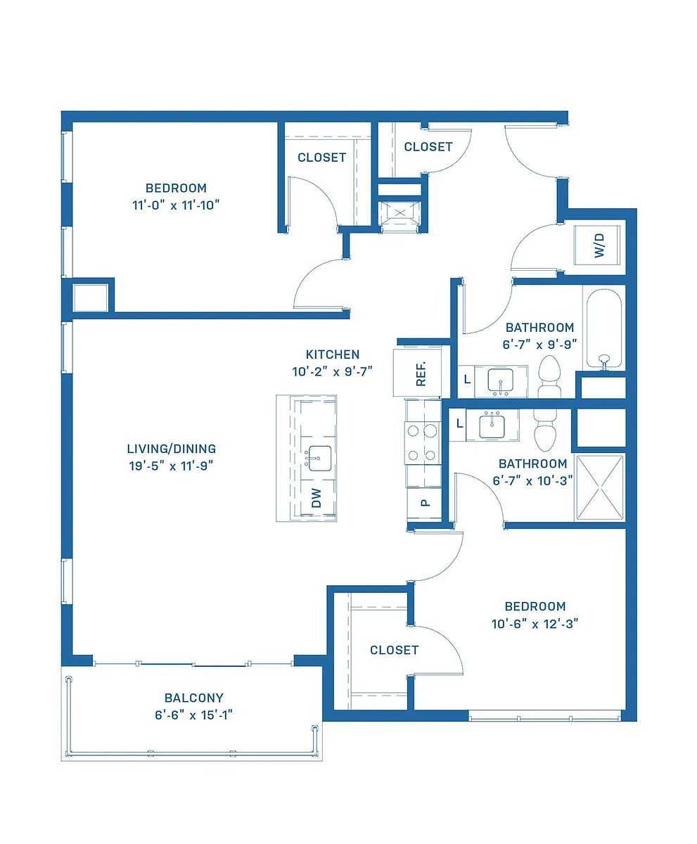 Floor plan Style B3.1
