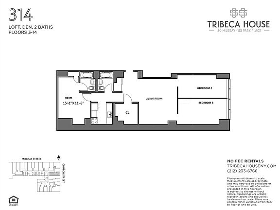 2nd image of 50 Murray St APT 814