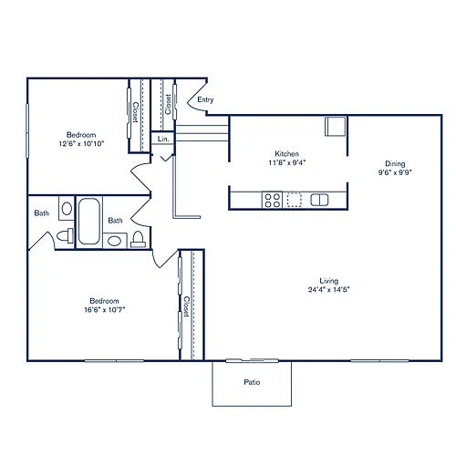 Floor plan TEN50