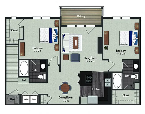 Floor plan Holland