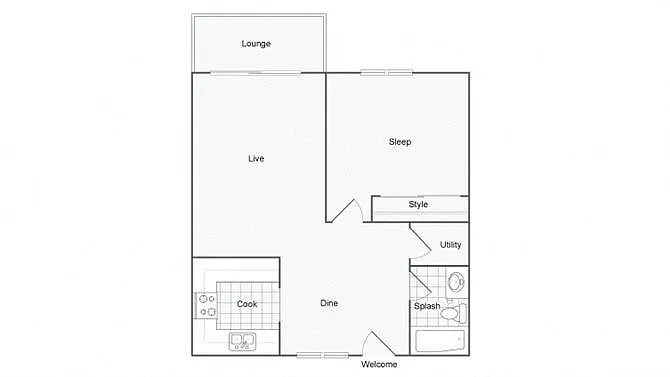 Floor plan Magnolia