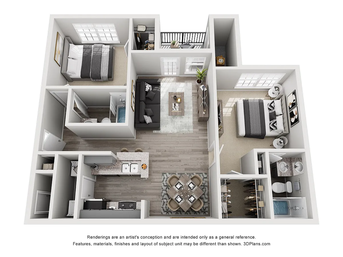 Floor plan B1