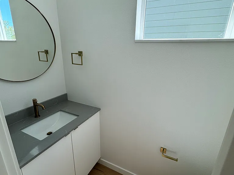 Half bath downstairs