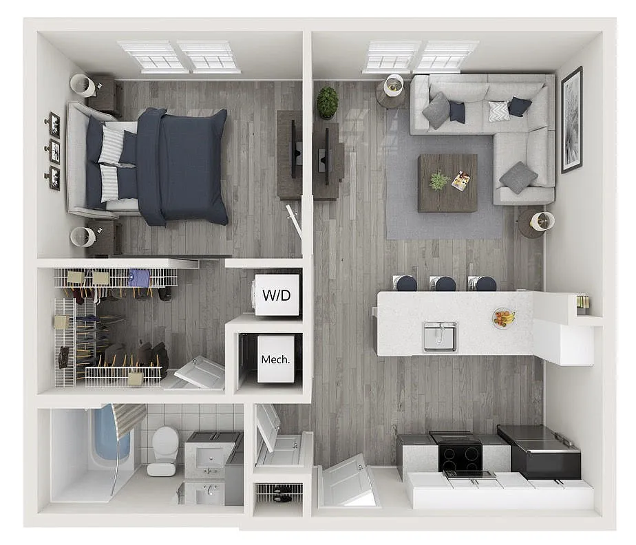 Floor plan The Ellington