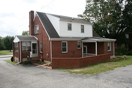 Rear of home