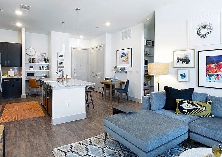 Anaqua Model Living Area