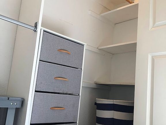 Ensuite closet.