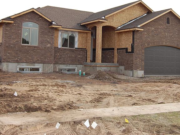 Brick and stucco front