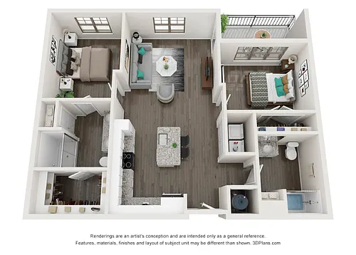 Floor plan B1-A
