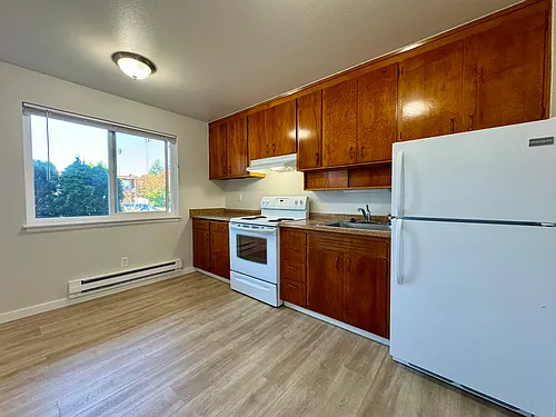 Floor plan 1 BD 1 BA - A