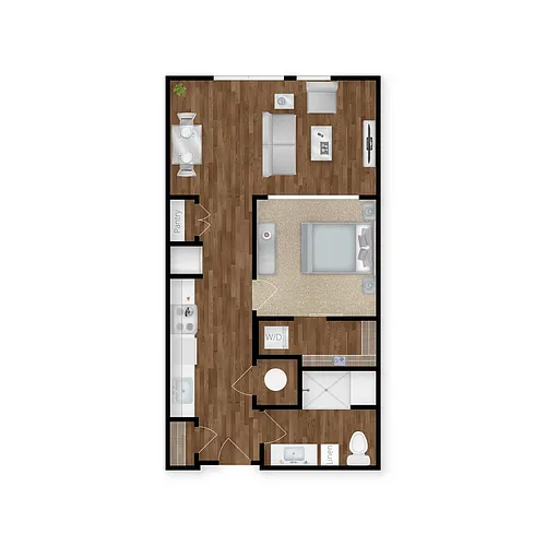 Floor plan The Birmingham