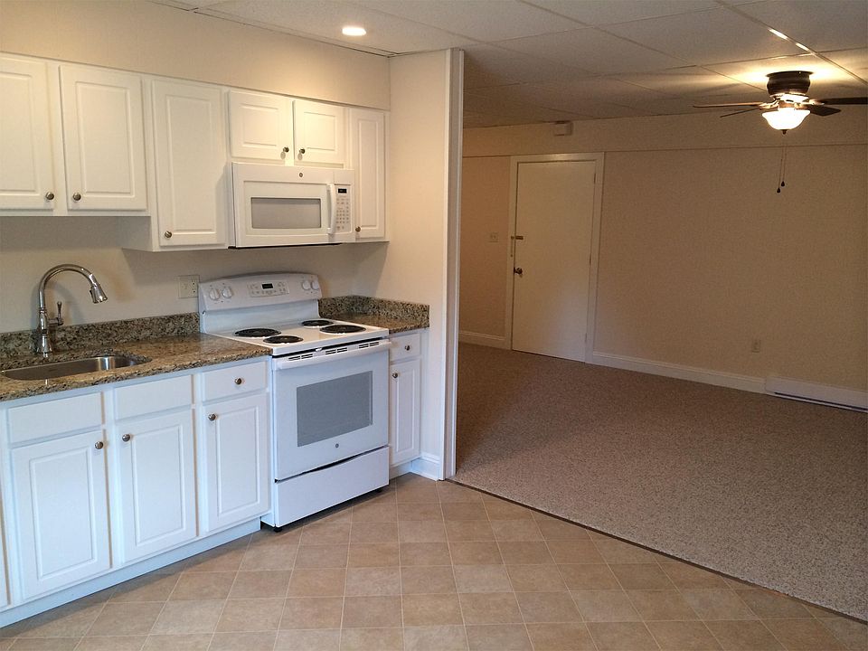 View of kitchen area.