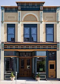 Apt above art gallery and event venue side door enterance