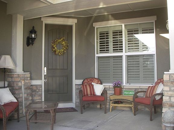 Front Entry Custom Patio