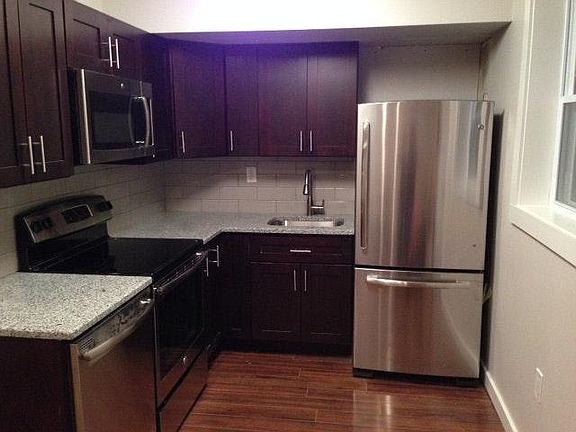 Kitchen with granite counter tops