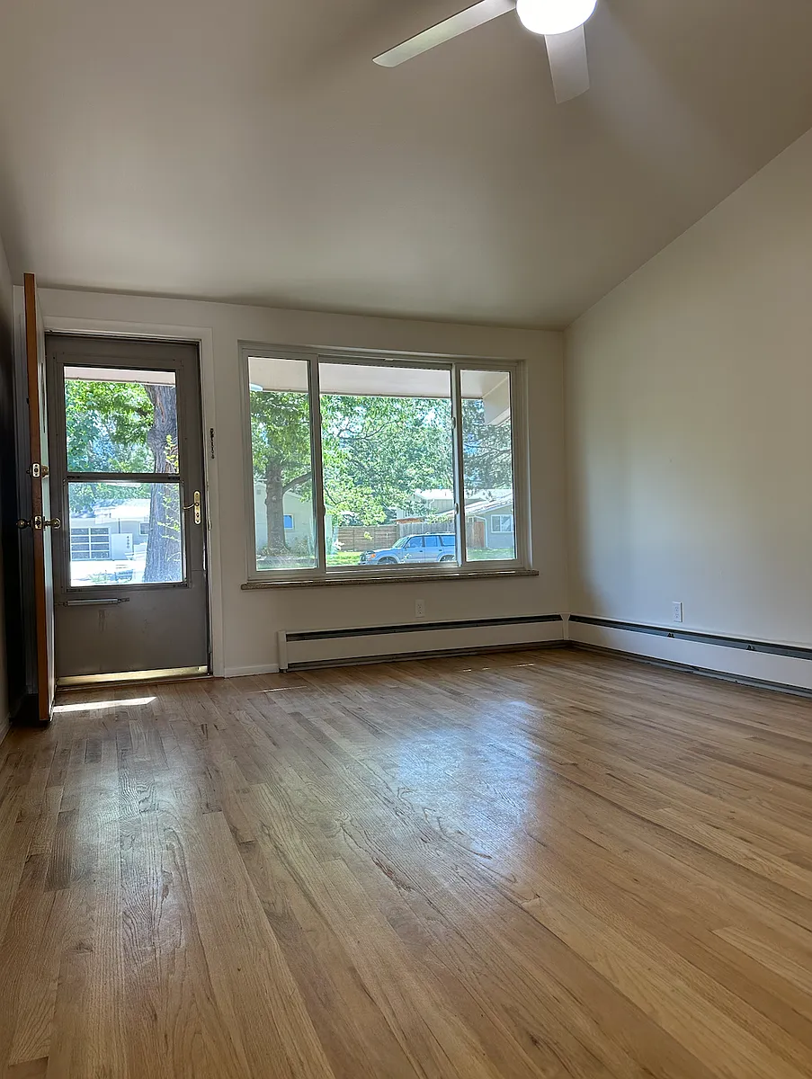 Living room from front door - 4405 Comanche Dr #1