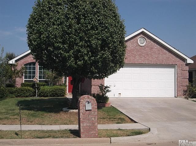 Established roses in front.