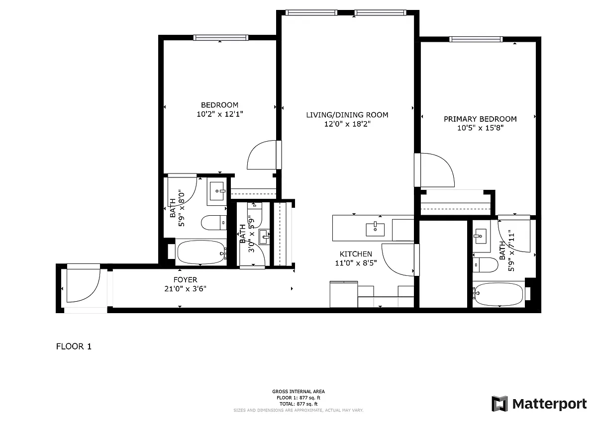 Floor plan 201-401