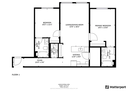 Floor plan 201-401
