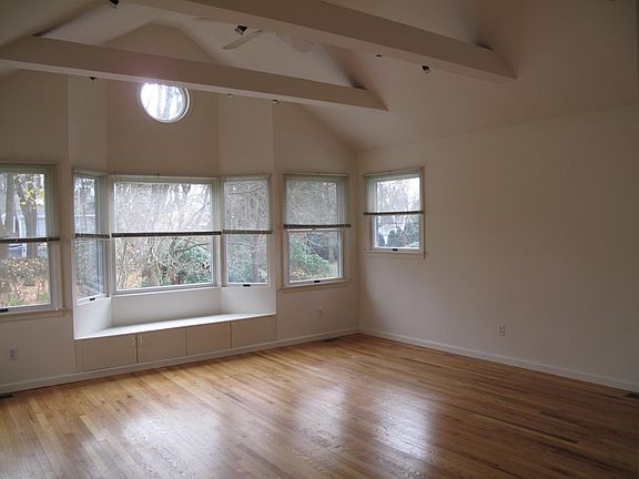 Studio viewed from sleeping alcove