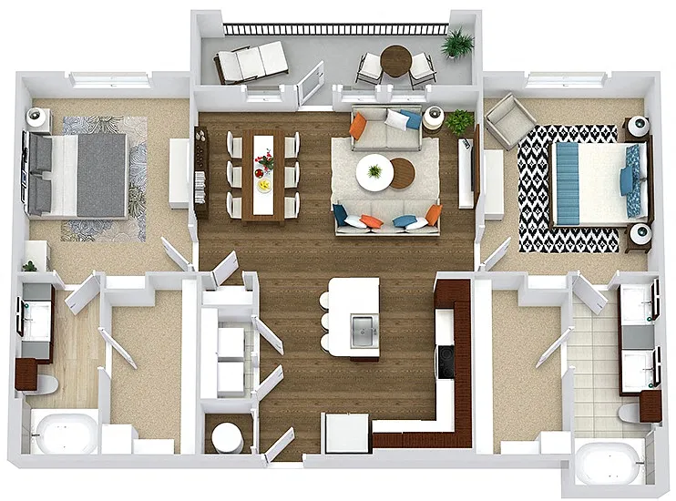 Floor plan Renfro