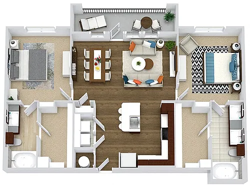 Floor plan Renfro