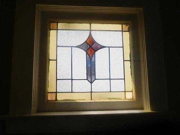 stained glass window