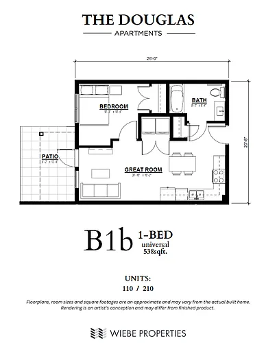 Floor plan 110