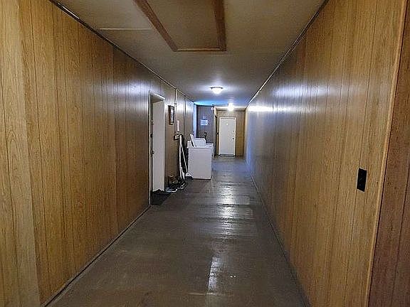 Hallway to back
