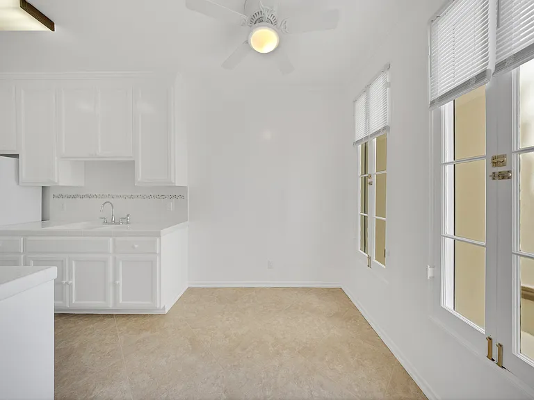 Looking into dining area