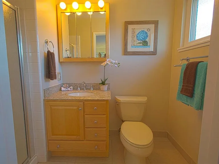 Master bathroom