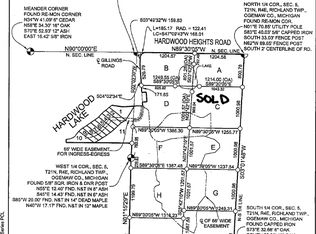 000000 Hardwood Lake Retreat Dr, Prescott, MI 48756