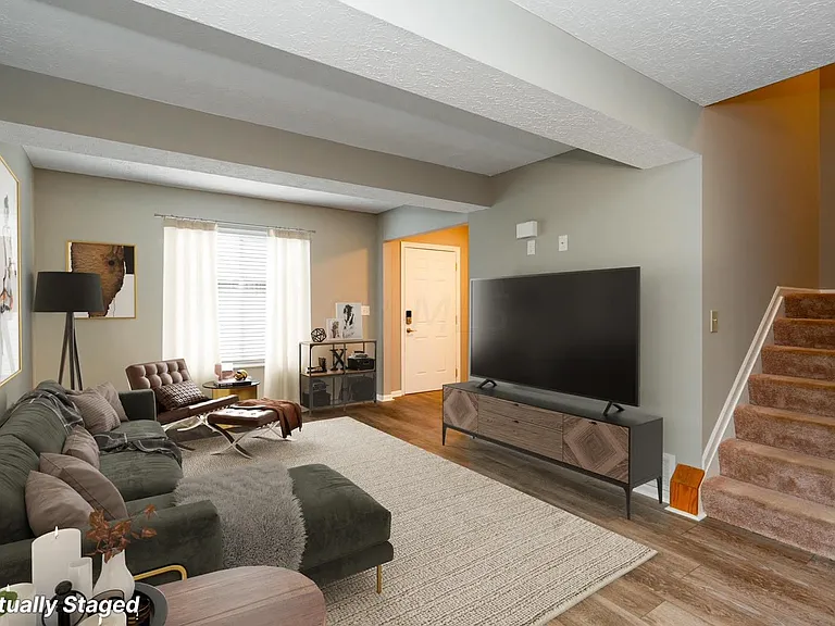May look like this when furnished. Home is rented without furnishing.