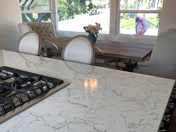 Dining from kitchen.
