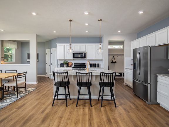 Kitchen with Large Island for Additional Seating