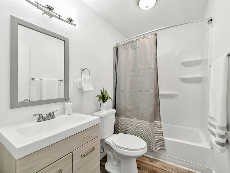 One Bedroom x One Bath - Bathroom
