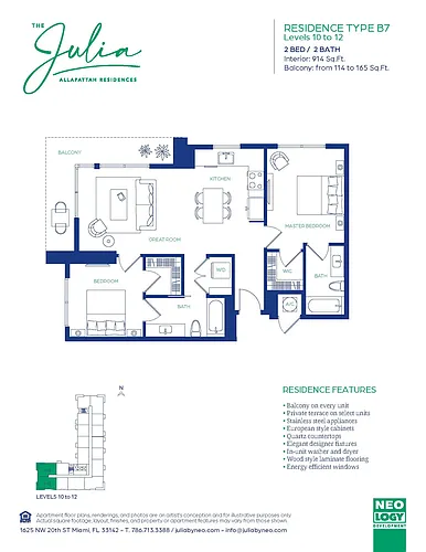 Floor plan B7